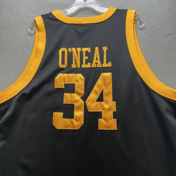 Vintage Shaquille ONeal Jersey Mens 3XL Los Angeles Lakers Black Nike 34 Shaq - Picture 9 of 10